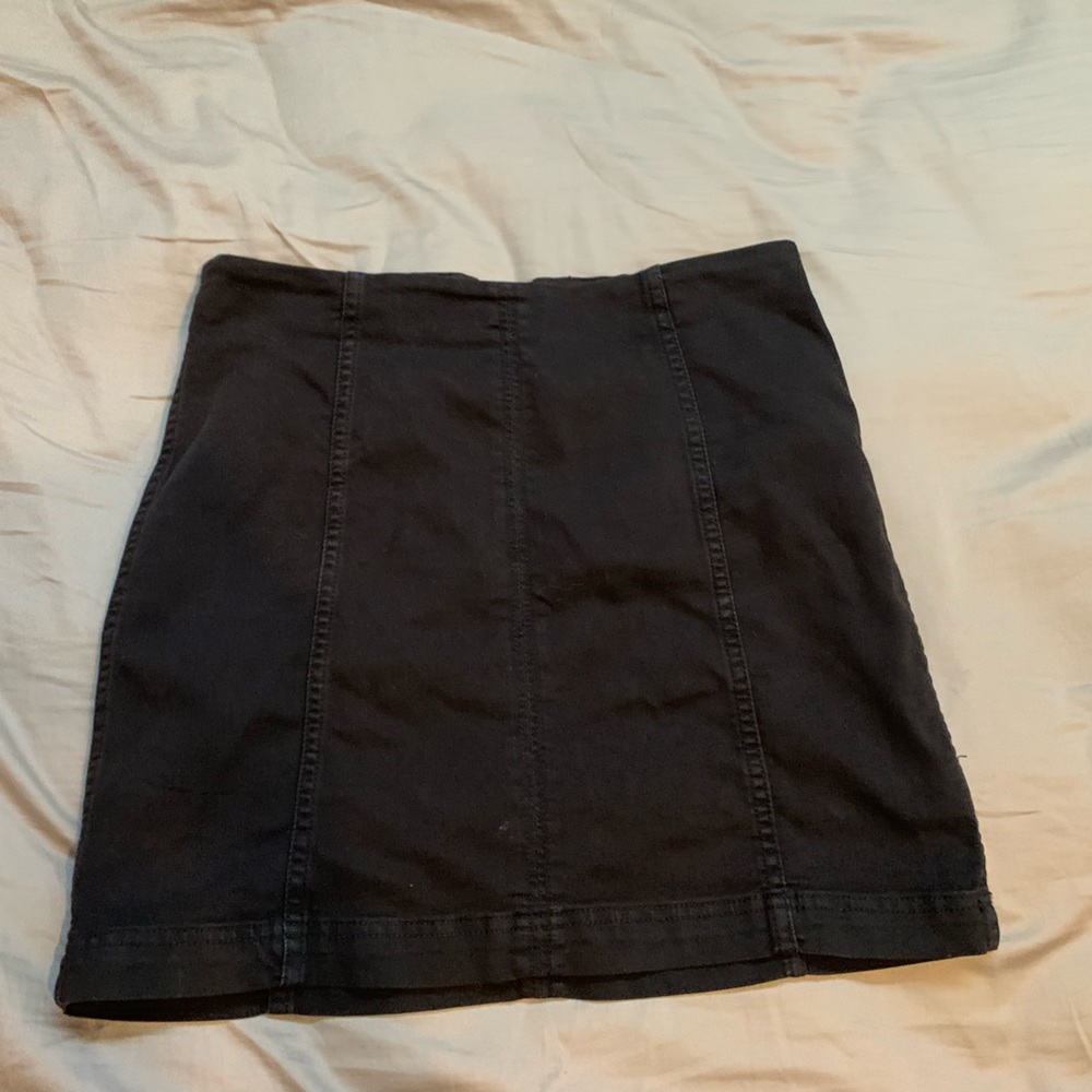 Free People Black Skirt